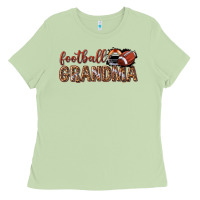Matcha football grandma with leopard Ladies Tee - texasbilliewilder