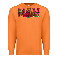 Carrot Mom with Floral Aztec and Leopard Background Premium Sweatshirt - Bettercallsaul