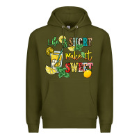 Army Green life is  make it sweet Premium Hoodie - NancyCooperArtShop