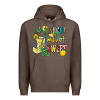 Coffee life is  make it sweet Premium Hoodie - NancyCooperArtShop