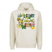 Oatmeal Heather life is  make it sweet Premium Hoodie - NancyCooperArtShop