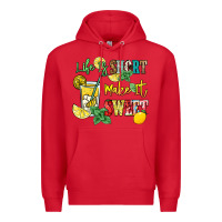 Red life is  make it sweet Premium Hoodie - NancyCooperArtShop
