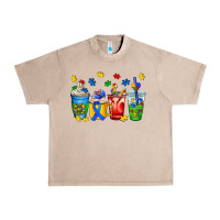 French Oak autism coffee cup Urban Heavy Tee - AdoDesignShop