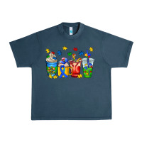 Midnight Navy autism coffee cup Urban Heavy Tee - AdoDesignShop