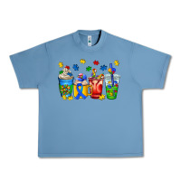 Pebble Blue autism coffee cup Urban Heavy Tee - AdoDesignShop