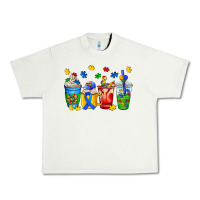 Pistachio autism coffee cup Urban Heavy Tee - AdoDesignShop