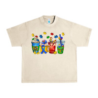 Sandshell autism coffee cup Urban Heavy Tee - AdoDesignShop