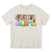 Cream maestra de arte Heavy Core Tee - texasbilliewilder