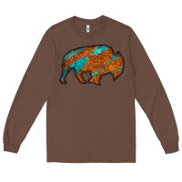Chestnut bison Long Sleeve Tee - Jasminsmagicworld