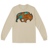Mushroom bison Long Sleeve Tee - Jasminsmagicworld