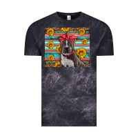 Cloud Black western pitbull Vintage Tee - Artiststas