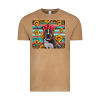 Vintage Camel western pitbull Vintage Tee - Artiststas