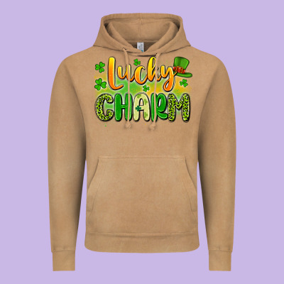 Lucky Charm Vintage Hoodie Designed By Artiststas