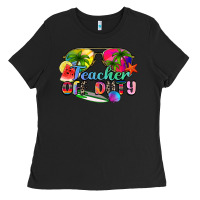Black teacher off duty Ladies Tee - Zillion Design Studio