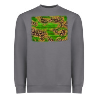 Storm western leopard distressed background Heavyweight Sweatshirt - AdoDesignShop