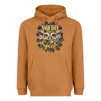 Wild Spirit Owl Heavyweight Hoodie | Teevron