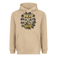 Mushroom wild spirit owl Heavyweight Hoodie - BarkalooDesign