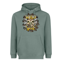 Sage wild spirit owl Heavyweight Hoodie - BarkalooDesign