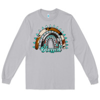 Moon Dust blessed rainbow cowhide aztec Long Sleeve Tee - Jasminsmagicworld