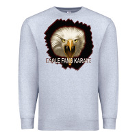 Heather Grey Eagle Fang Karate Premium Sweatshirt - Bettercallsaul