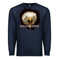 Navy Eagle Fang Karate Premium Sweatshirt - Bettercallsaul