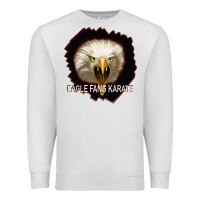 Oatmeal Heather Eagle Fang Karate Premium Sweatshirt - Bettercallsaul