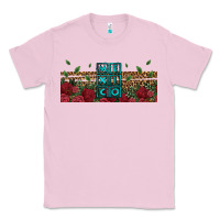 Bubblegum Pink mexico with roses Classic Tee - Jasminsmagicworld