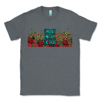 Charcoal Heather mexico with roses Classic Tee - Jasminsmagicworld