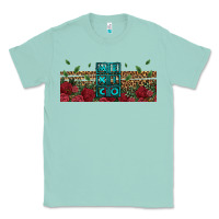 Seafoam mexico with roses Classic Tee - Jasminsmagicworld