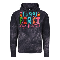Cloud Black happy first day of school Vintage Hoodie - JahusDesignShop