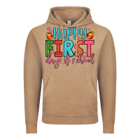 Vintage Coffee happy first day of school Vintage Hoodie - JahusDesignShop
