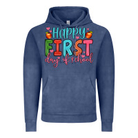 Vintage Denim happy first day of school Vintage Hoodie - JahusDesignShop