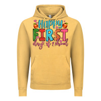Vintage Mustard happy first day of school Vintage Hoodie - JahusDesignShop