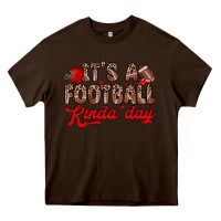 It S A Football Kinda Day Heavy Core Tee | Teevron