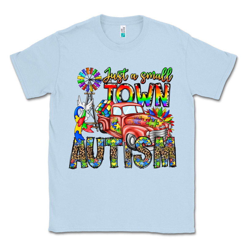 Just A Girl Small Town Autism Classic Tee by CowhideDigitalArt | Teevron