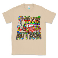 Mushroom Just a Girl Small Town Autism Classic Tee - CowhideDigitalArt