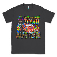 Smoke Just a Girl Small Town Autism Classic Tee - CowhideDigitalArt