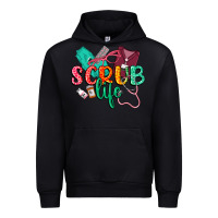 Black Scrub life Urban Hoodie - CowGirlArtShop