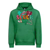 Emerald Scrub life Urban Hoodie - CowGirlArtShop