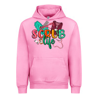 Fuchsia Pink Scrub life Urban Hoodie - CowGirlArtShop