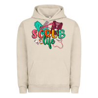 Pigment French Oak Scrub life Urban Hoodie - CowGirlArtShop