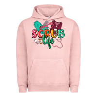 Pigment Salmon Scrub life Urban Hoodie - CowGirlArtShop