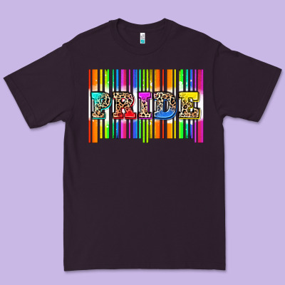 Pride Barcode Premium Tee Designed By Zillion Design Studio