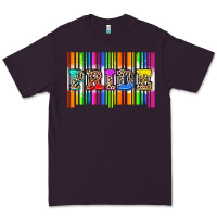 Plum pride barcode Premium Tee - Zillion Design Studio