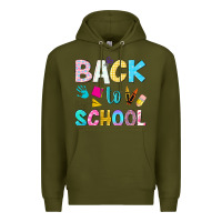 Army Green back to school Premium Hoodie - NancyCooperArtShop