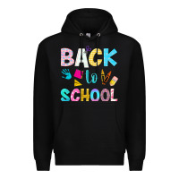 Black back to school Premium Hoodie - NancyCooperArtShop