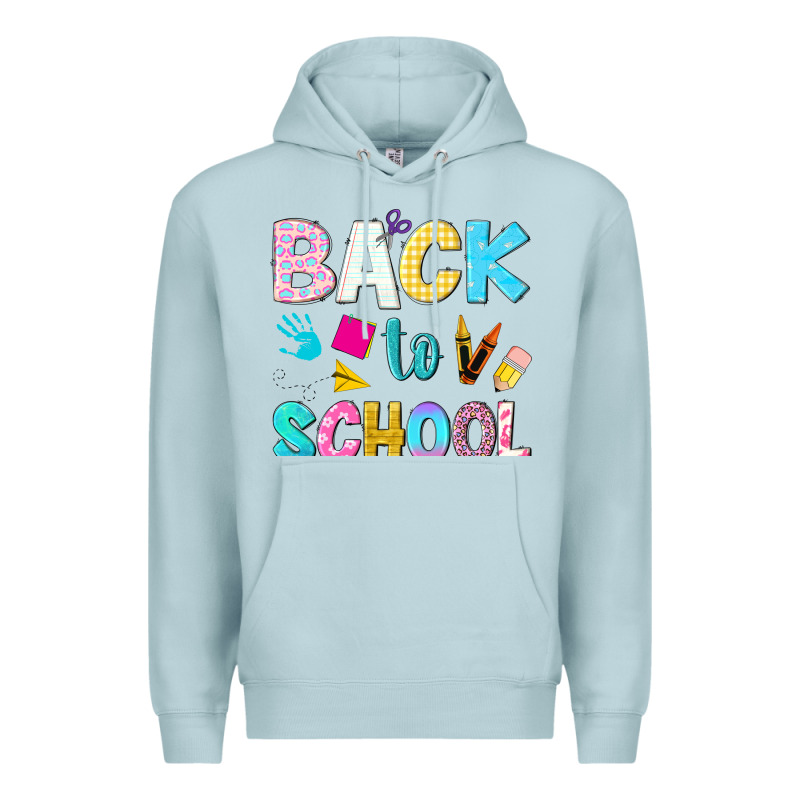 Back To School Premium Hoodie by NancyCooperArtShop | Teevron