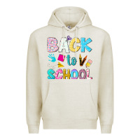 Oatmeal Heather back to school Premium Hoodie - NancyCooperArtShop