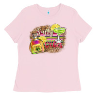 Bubblegum Pink salty vibes Ladies Tee - Zillion Design Studio