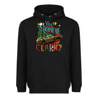 Black you serious clark with christmas car Heavyweight Hoodie - Jasminsmagicworld